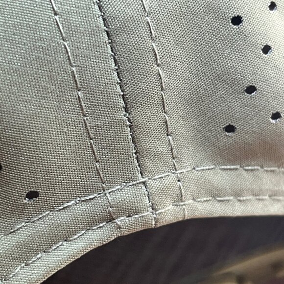 5 Panel High Profile Relaxed Perforated Performance Rope Hat - Picture 7 of 10